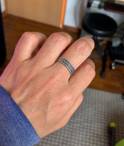 Veyron Braided Ring