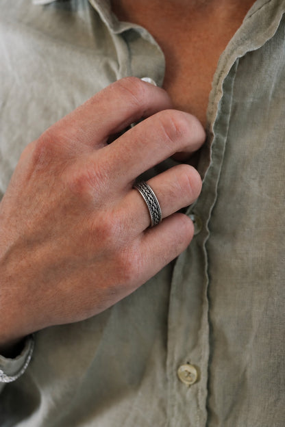 Veyron Braided Ring