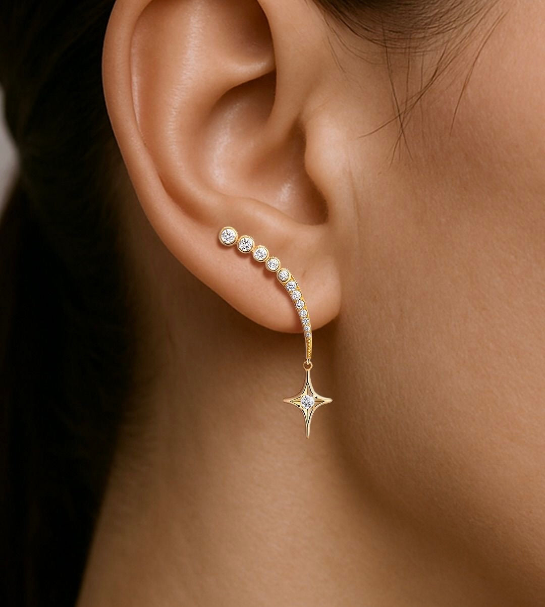 North Star Earring