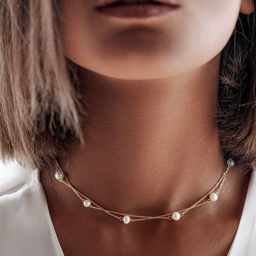 Étoile Pearl Necklace