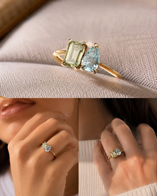 Two Eyes, One Story Ring