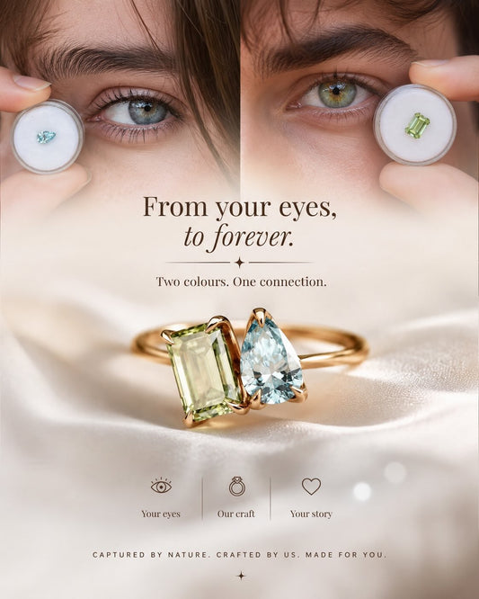 Two Eyes, One Story Ring