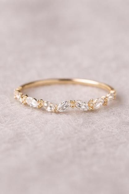 Marquise Sparkle Band